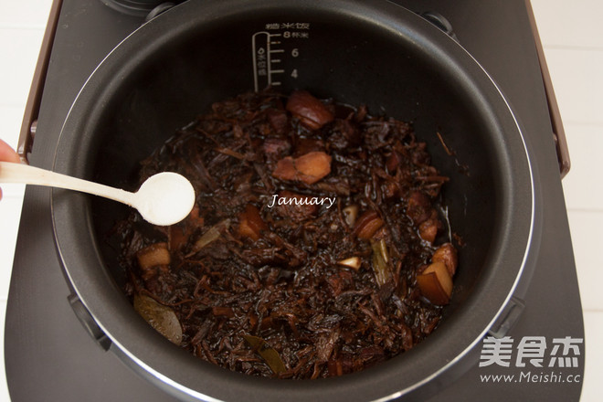 Supor Steam Ball Kettle Plum Dried Vegetables Braised Pork recipe