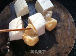 Mandarin Duck Stuffed Tofu recipe