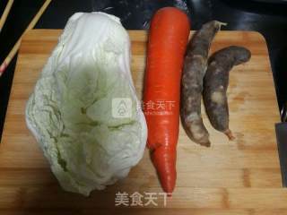 Steamed Dumplings with Dried Intestines and Cabbage recipe