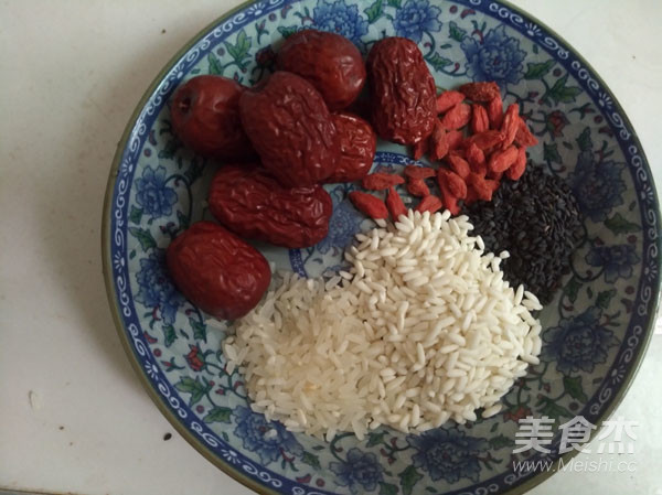 Health Pot-enriching Blood and Qi Congee recipe