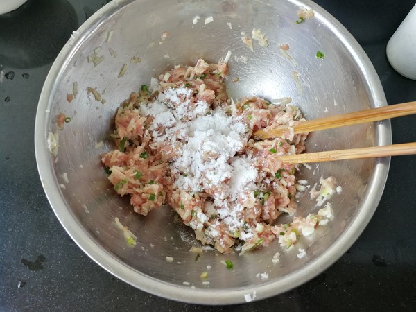 Lotus Root Meat Dumplings recipe