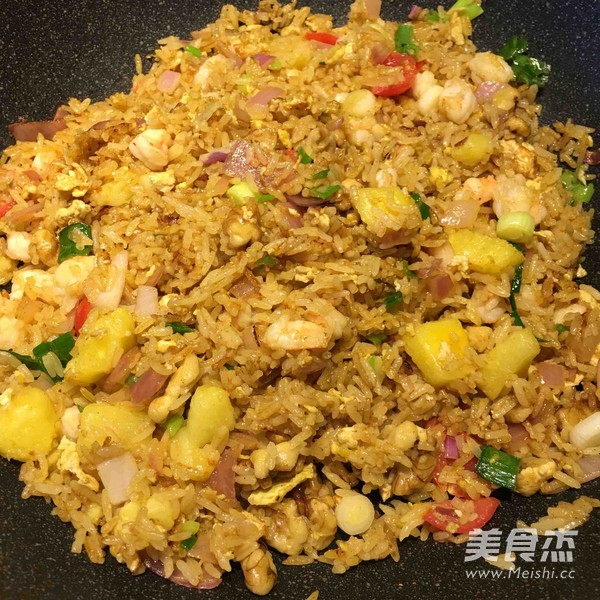 Thai Pineapple Fried Rice recipe