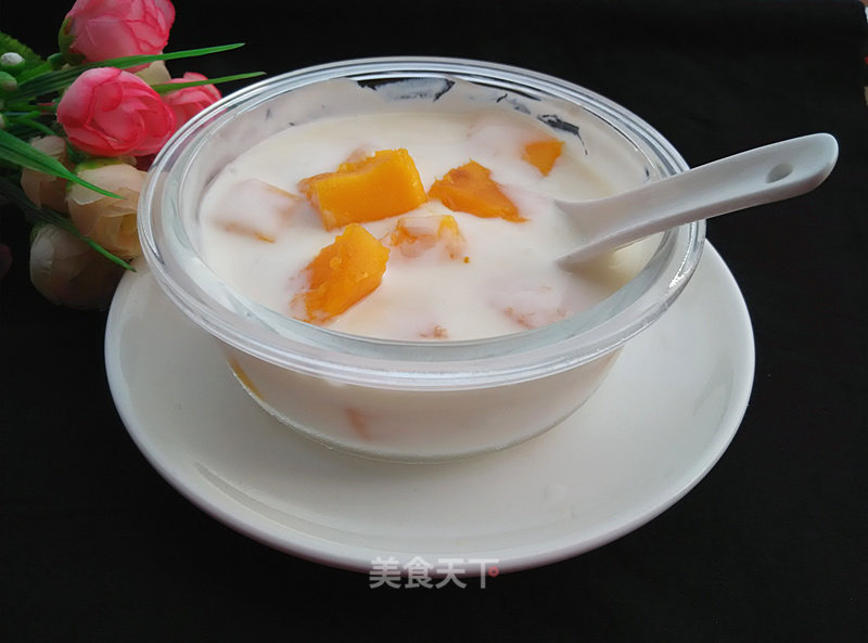 #东岭魔云饼机#【mango Grain Yogurt】 recipe