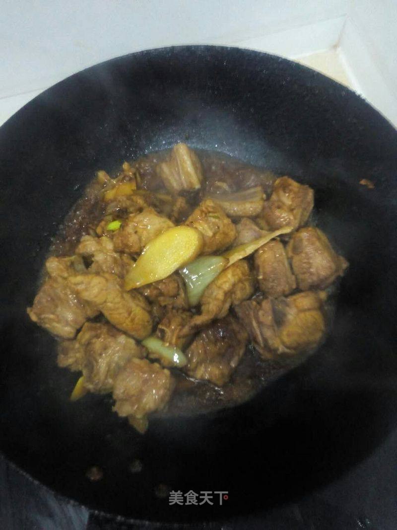 Ribs Stewed with Dried Tofu recipe