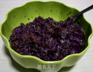 Purple Cabbage Dumplings recipe