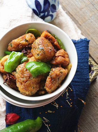 Braised Pork Balls with Oily Tofu recipe