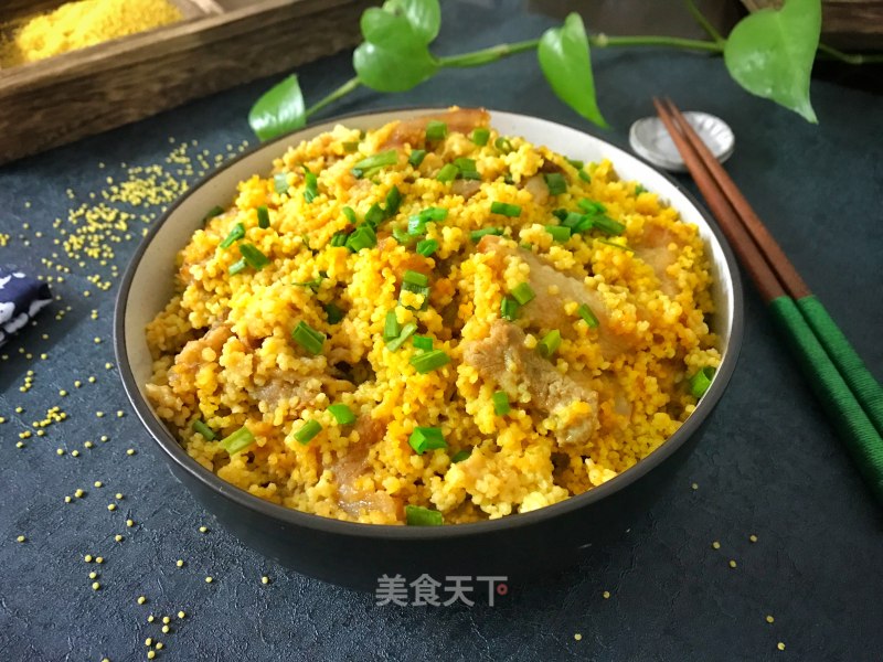 Steamed Pork with Millet Noodles recipe