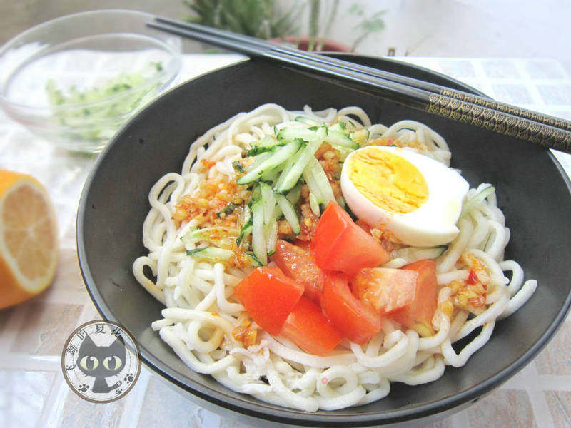 Hot and Sour Cold Noodles recipe