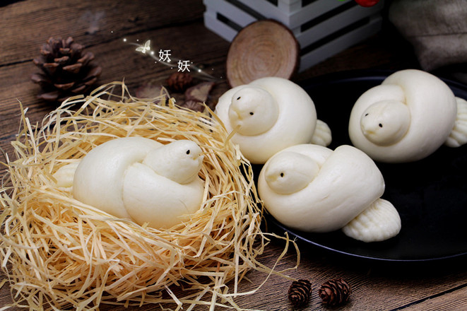 Little White Pigeon Buns recipe