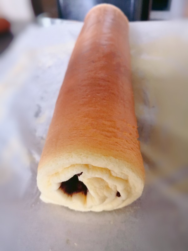 Blueberry Mud Cake Roll recipe