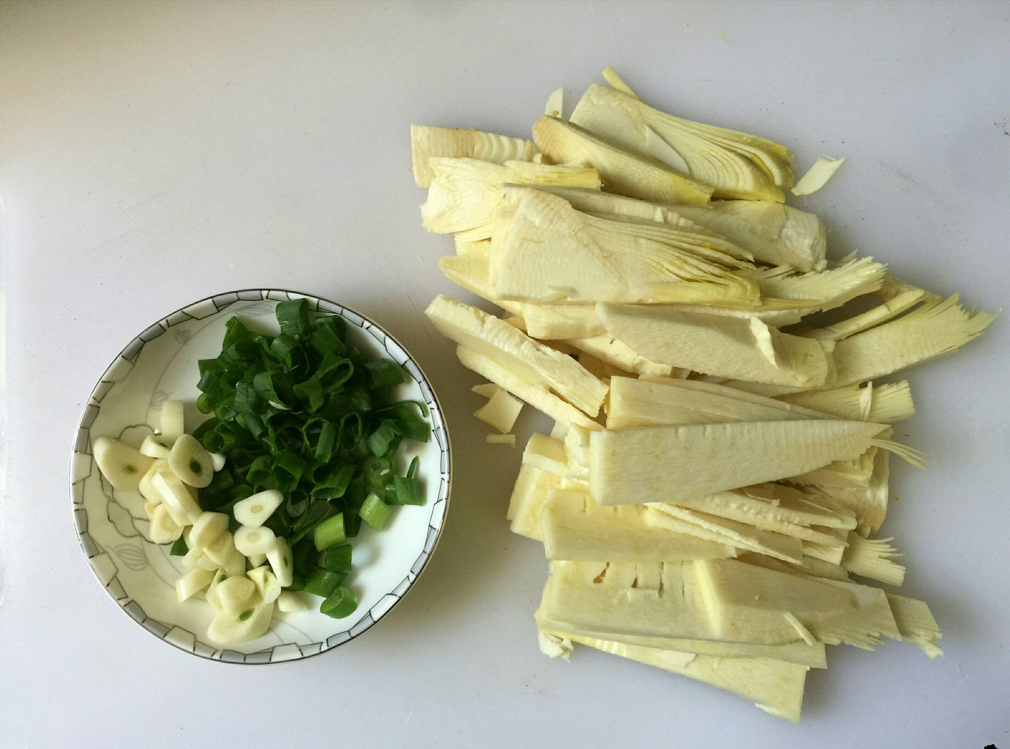 Braised Bamboo Shoots in Oil recipe