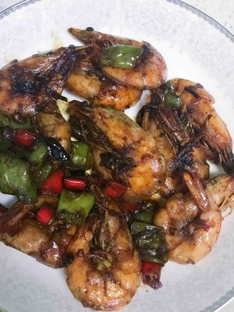 The Prawns are Home-cooked and Spicy, I Like It