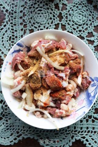 #aca烤明星大赛# Lamb Skewers Up recipe