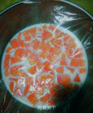 Papaya Milk Jelly recipe