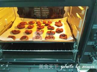 #aca烤明星大赛#cocoa Cookies recipe