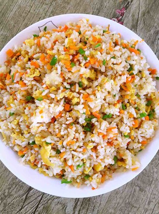 Egg Fried Rice Homemade Version recipe