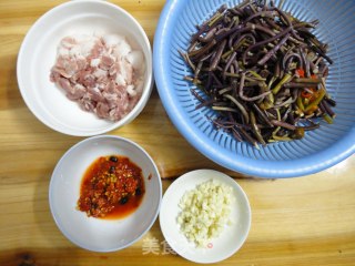 Fried Pork with Bracken recipe