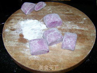 【purple Sweet Potato Mantou】 recipe