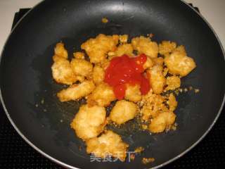 【heinz Tomato Sauce】——sweet and Sour Chicken Rice Crackers recipe