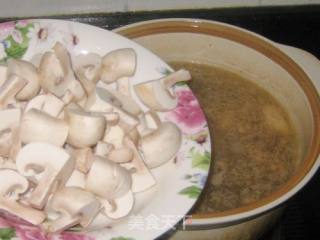 Grass Chicken and Mushroom Soup recipe