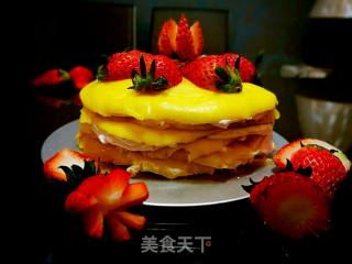 Strawberry Mille Cake recipe