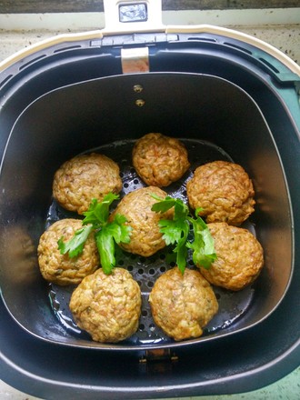 Lean Meat Tofu Meatballs--air Fryer recipe