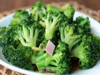 Broccoli in Oyster Sauce recipe