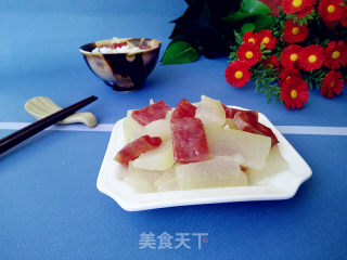 Sausage Roasted Winter Melon recipe