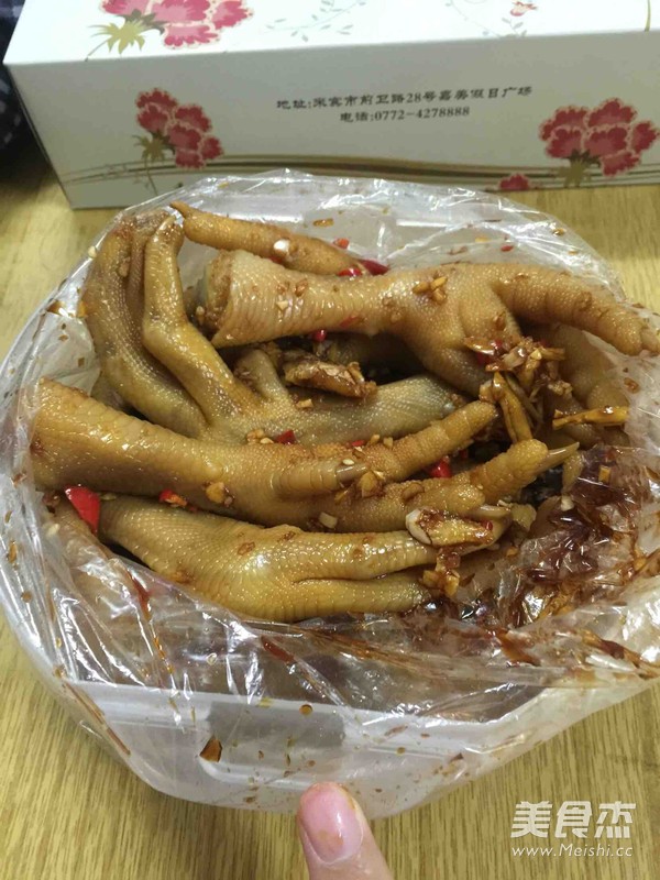 Cold Chicken Feet recipe