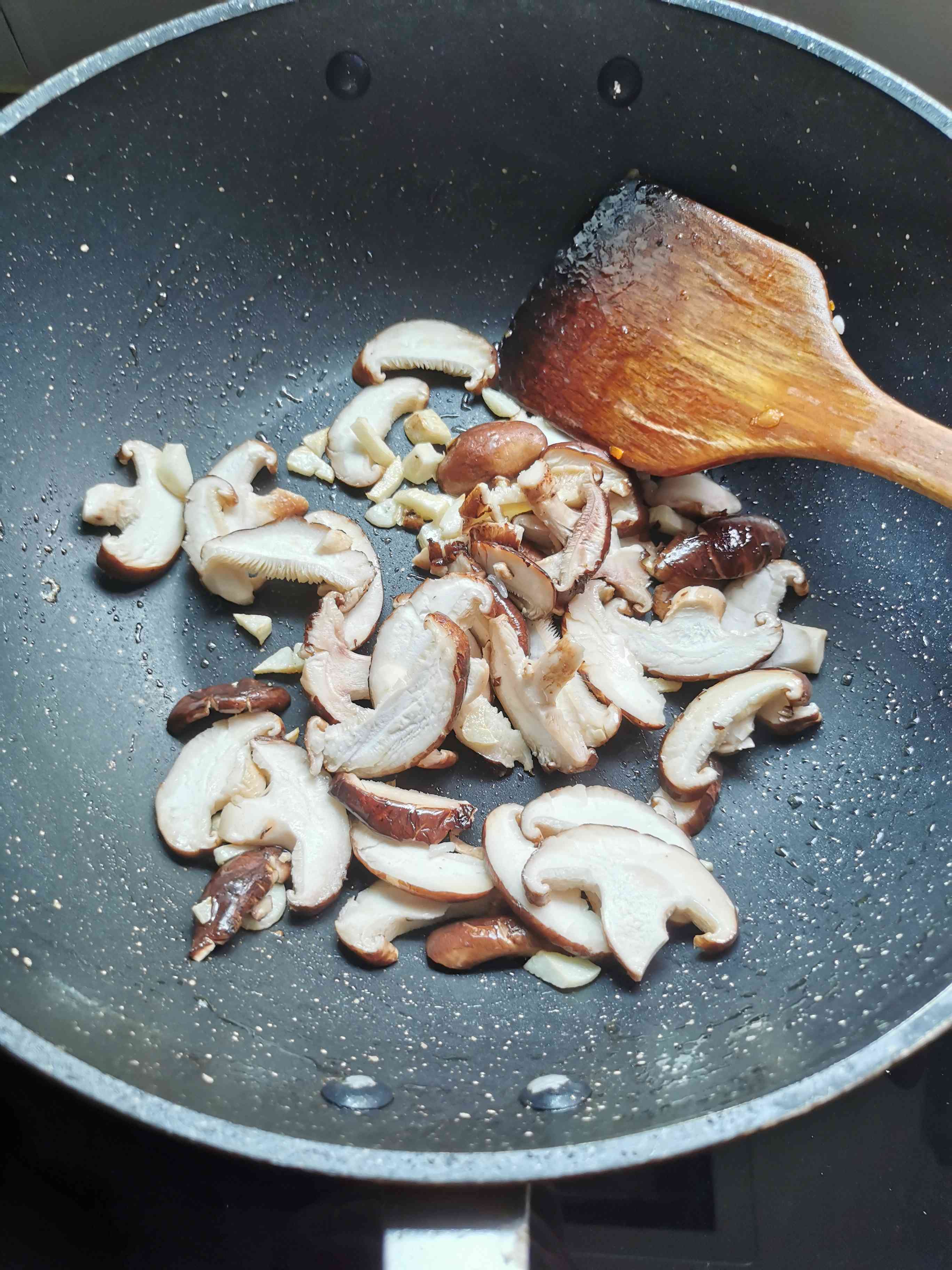 Fried Shiitake Mushrooms recipe