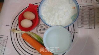 Egg Scallion Noodle Cake recipe