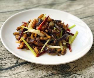 Vegetarian Stir-fried Eel recipe