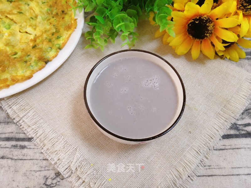 Oatmeal Lily Double Soy Milk recipe