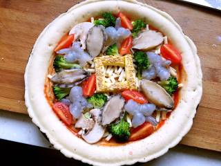 Bao Wangcai Pizza🍕 recipe