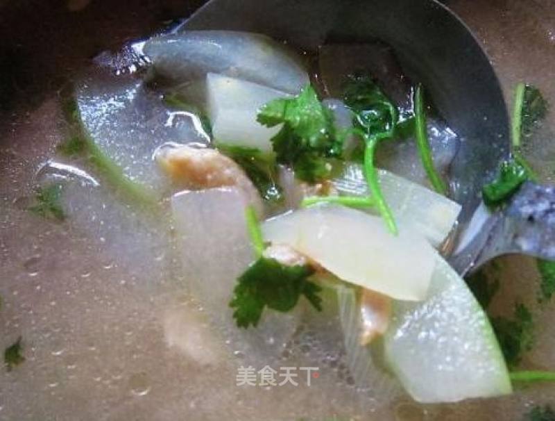 Sea Rice and Winter Melon Soup recipe