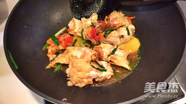 Stir-fried King Crab recipe