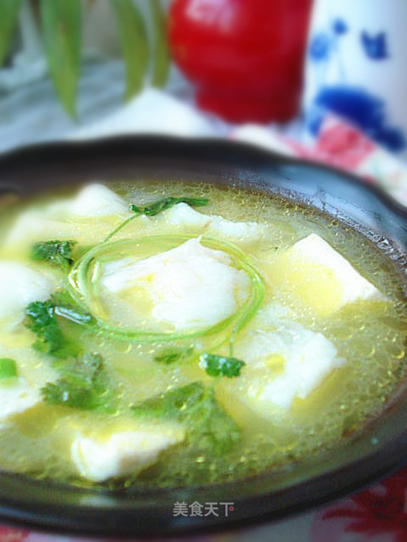 Cod Fish Tofu Soup recipe