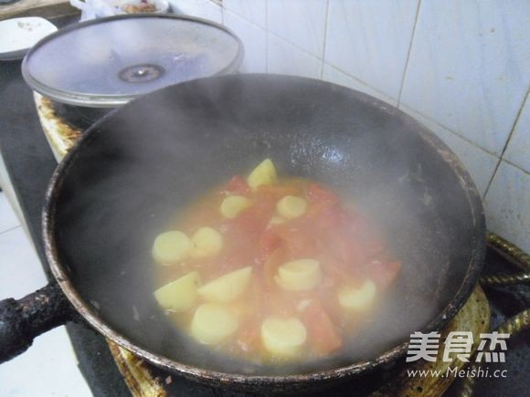 Roasted Tomato with Tofu recipe