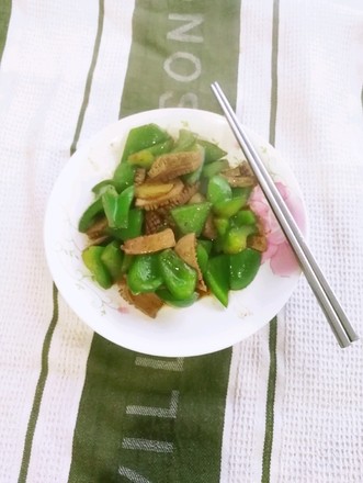 Stir-fried Kidney with Green Pepper