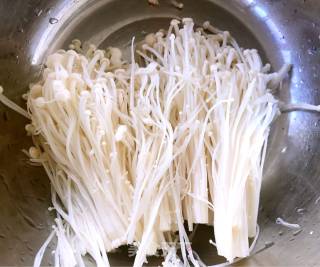 Rainbow Enoki Mushroom recipe