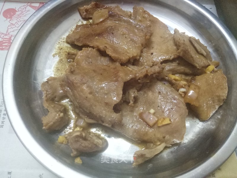 Fragrant Beef Tongue Rice (fried Beef Tongue)