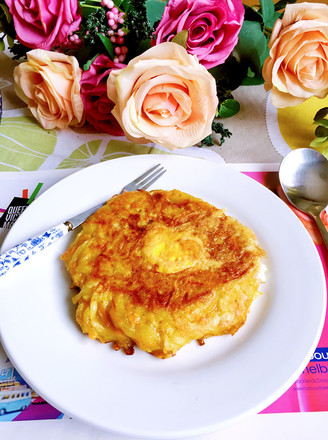 Golden Potato Cake recipe