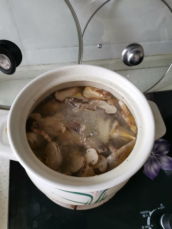 Matsutake Chicken Soup recipe