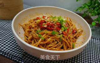 Shredded Pleurotus Eryngii recipe