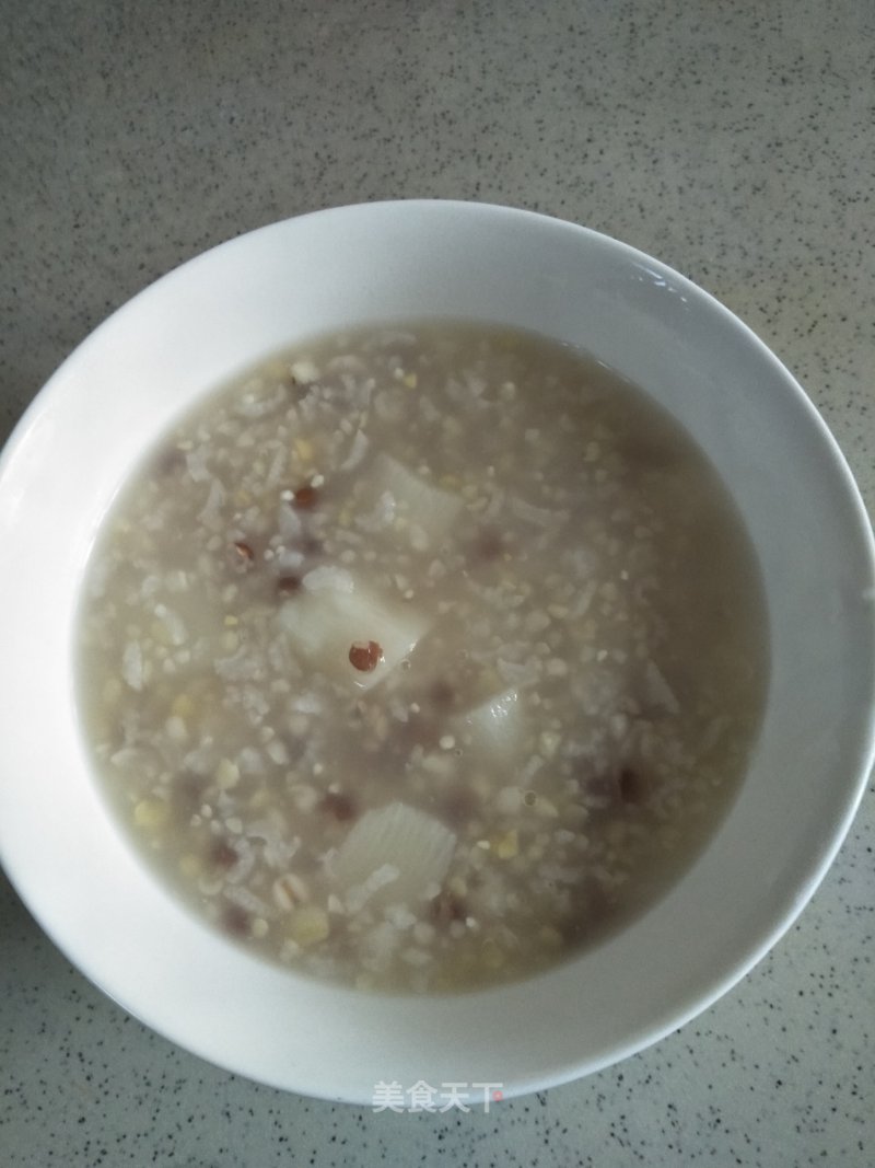 Rye Porridge with Yam, Barley and Gorgon recipe
