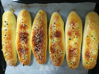 Chili Scallion Pork Floss Bread recipe