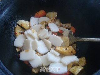 Spicy Fried Rice Cake recipe