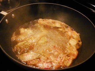 Spicy Cabbage Miso Seafood Tofu Soup recipe