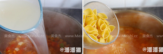 Vegetable Pasta Soup recipe