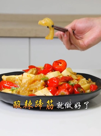 Hot and Sour Tendons recipe